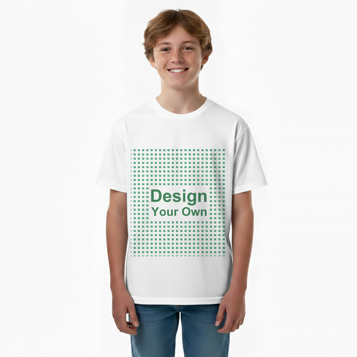 180G Children and Teenagers Cotton T-shirt